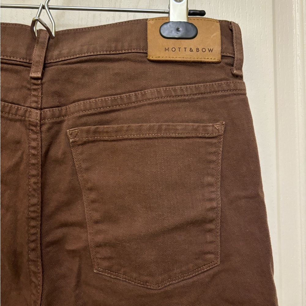 Mott & Bow Slim Mercer Jeans in Clay - Picture 5 of 8